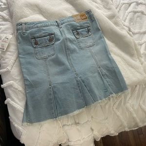 Denim mini